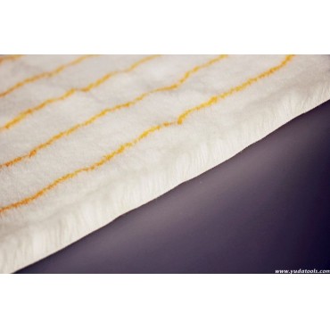 Tela para rodillo con rayas amarillas de acrílico YUDA FB 015 Tela para rodillo con rayas amarillas de acrílico YUDA FB 015